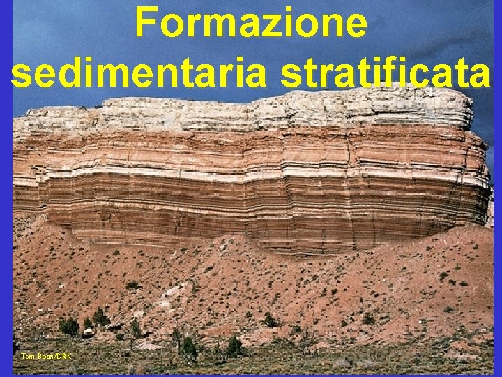 Formazione sedimentaria stratificata Tom Bean/DRK 