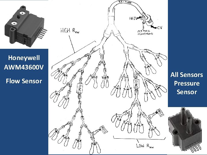 Honeywell AWM 43600 V Flow Sensor All Sensors Pressure Sensor 