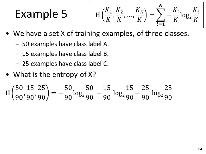 Example 5 • 64 