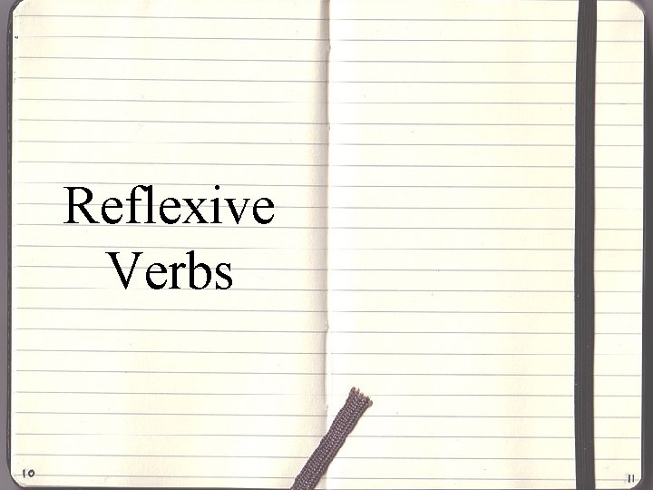 Reflexive Verbs 