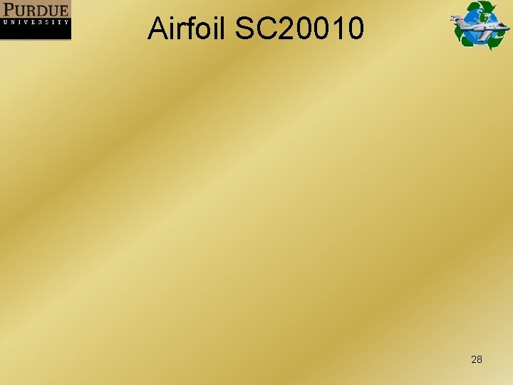 Airfoil SC 20010 28 