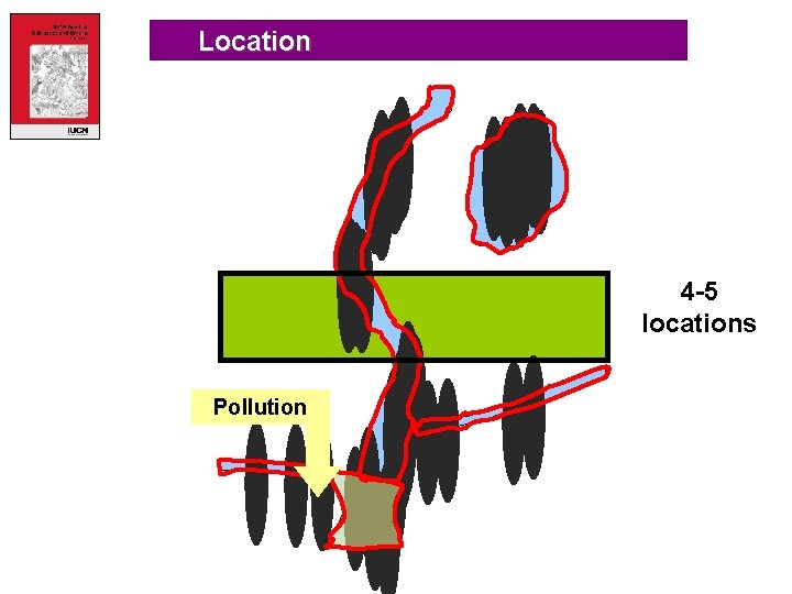 Location 4 -5 locations Pollution IUCN (International Union for Conservation of Nature) 