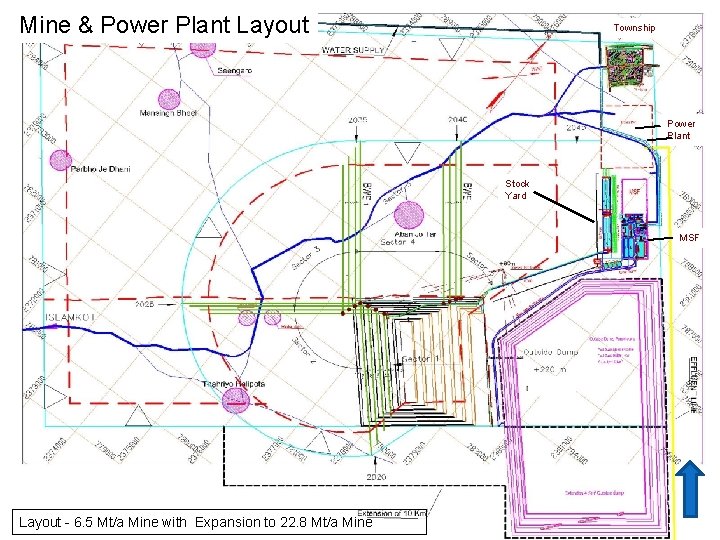 Mine & Power Plant Layout Township Power Plant Stock Yard MSF Layout - 6.