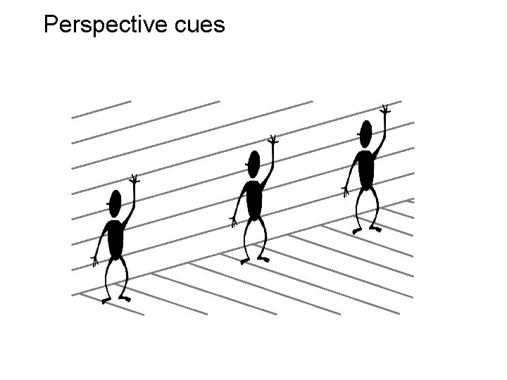 Perspective cues 