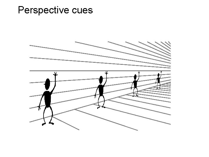 Perspective cues 