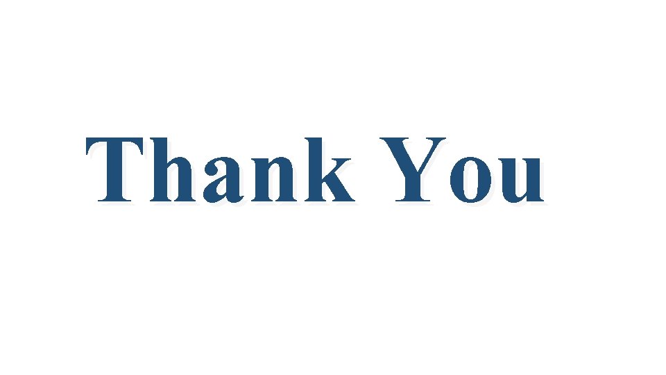 Thank You Thank You