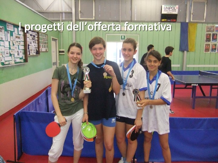I progetti dell’offerta formativa I progetti dell’offerta formativa