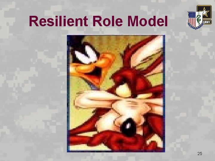 Resilient Role Model 25 