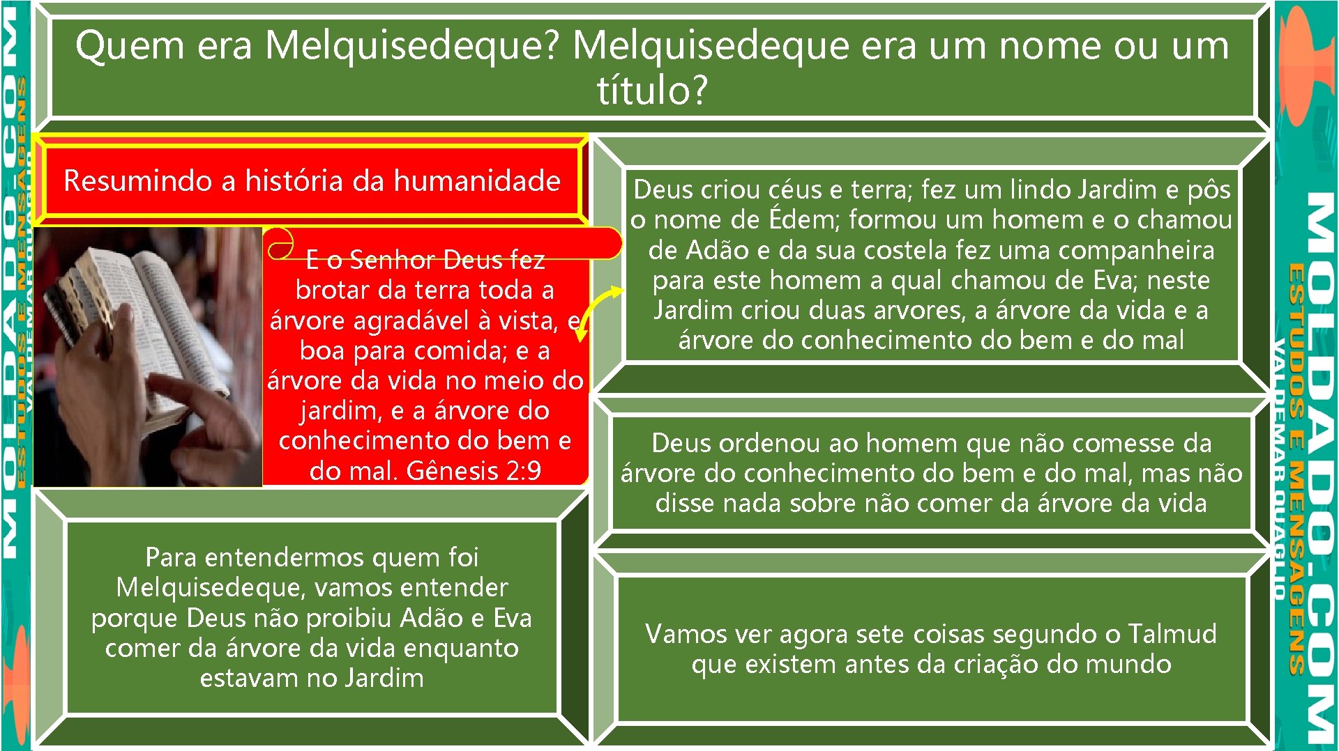 Quem era Melquisedeque? Melquisedeque era um nome ou um título? Resumindo a história da