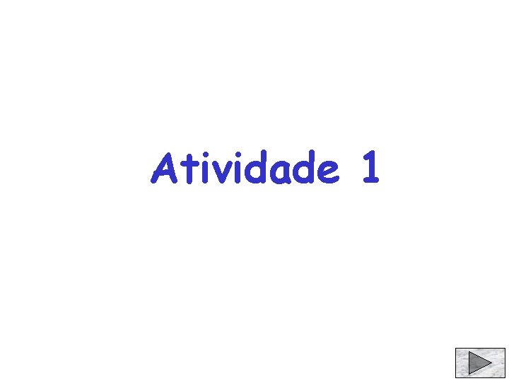 Atividade 1 