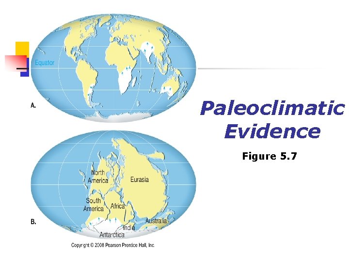 Paleoclimatic Evidence Figure 5. 7 