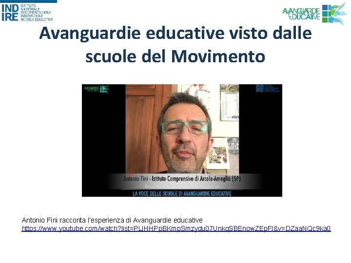 Avanguardie educative visto dalle scuole del Movimento Antonio Fini racconta l’esperienza di Avanguardie educative