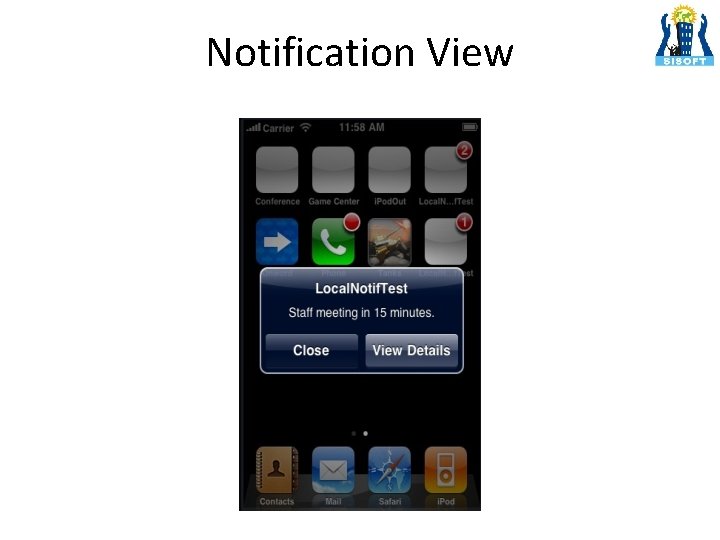 Notification View 