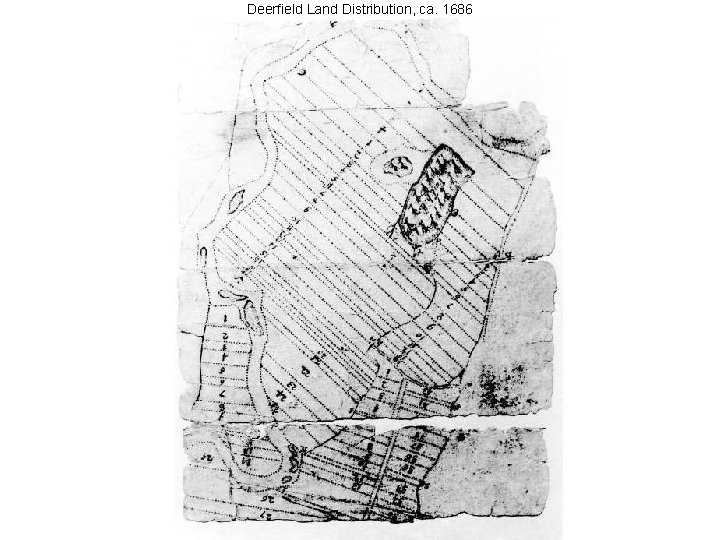 Deerfield Land Distribution, ca. 1686 