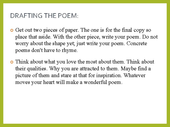 Concrete Poems Info and History of Concrete Poem