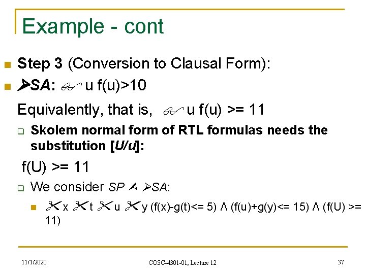 Realtime Systems Cosc4301 01 Lecture 12 Stefan Andrei