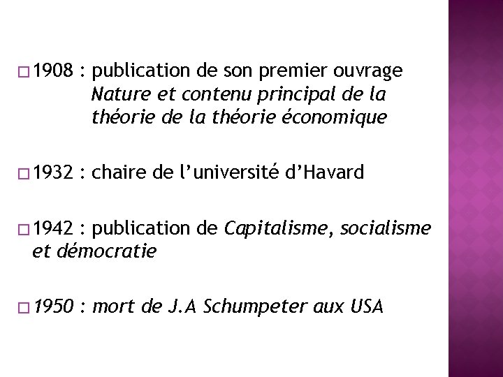 � 1908 : publication de son premier ouvrage Nature et contenu principal de la