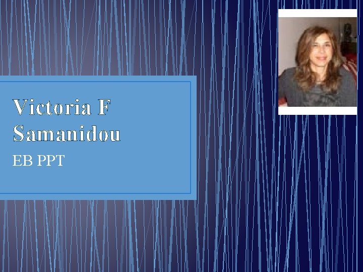 Victoria F Samanidou EB PPT 