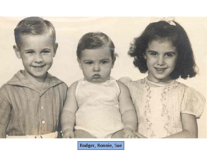 Rodger, Ronnie, Sue 