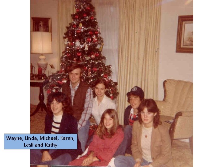 Wayne, Linda, Michael, Karen, Lesli and Kathy 