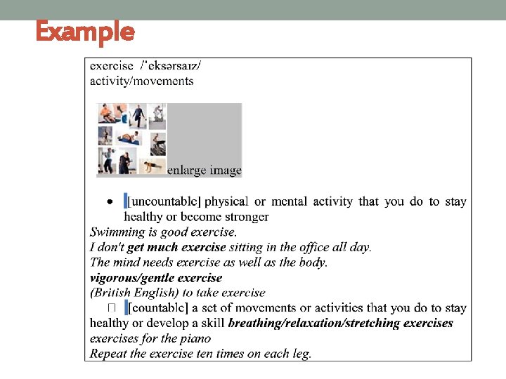 Example 