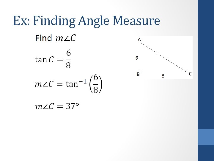 Ex: Finding Angle Measure 