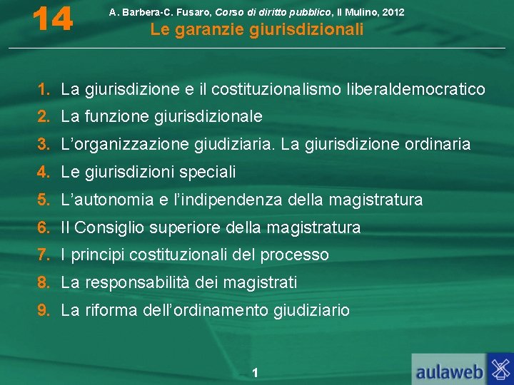 14 A BarberaC Fusaro Corso di diritto pubblico