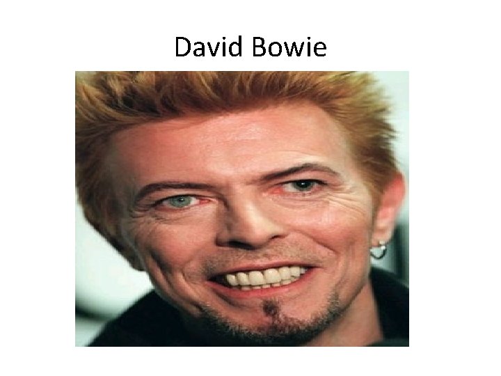 David Bowie 