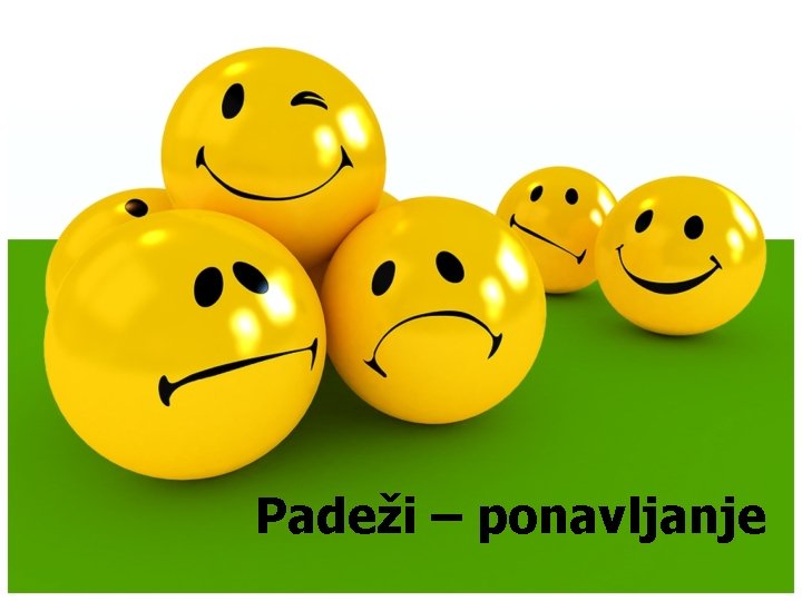 Padeži – ponavljanje 