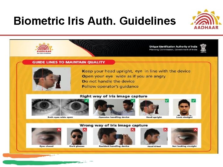 Biometric Iris Auth. Guidelines 