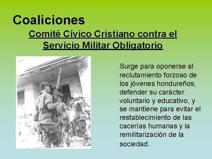 CONOCIENDO AL COFADEH Presentacin COFADEH del Comit de