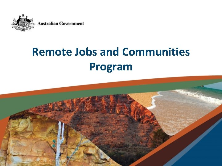 Remote Jobs and Communities Program 