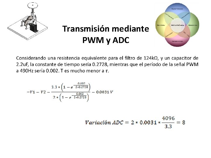 Transmisión mediante PWM y ADC 