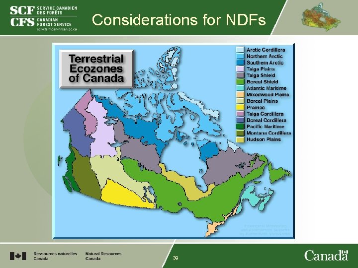 Considerations for NDFs 39 
