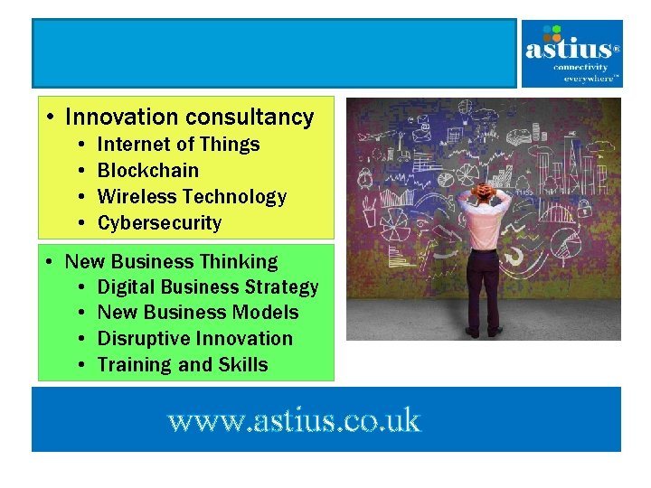  • Innovation consultancy • • Internet of Things Blockchain Wireless Technology Cybersecurity •