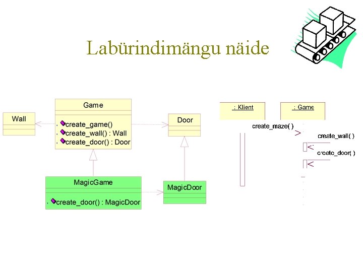 Labürindimängu näide 
