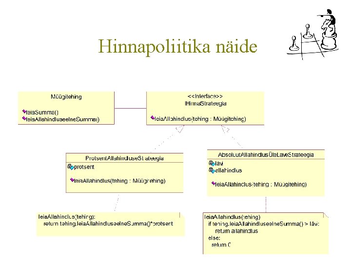 Hinnapoliitika näide 