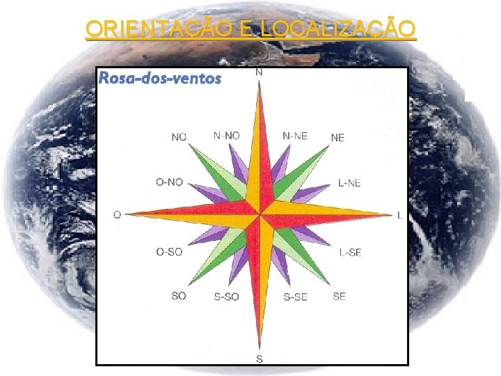 ORIENTAÇÃO E LOCALIZAÇÃO 