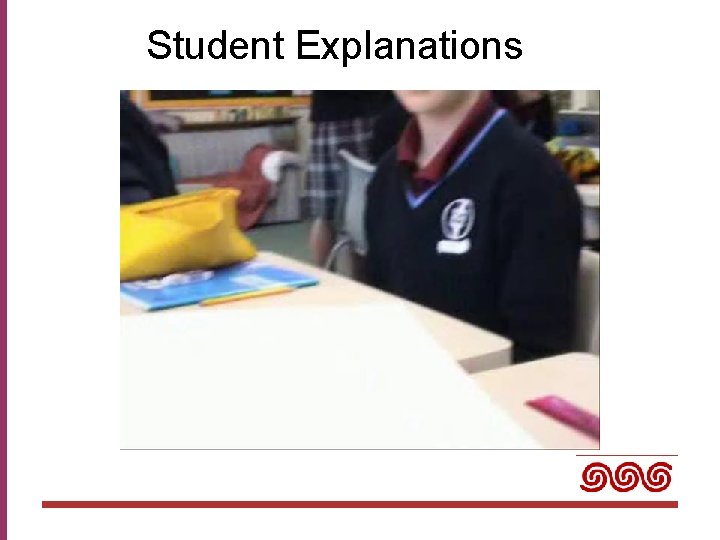 Student Explanations 