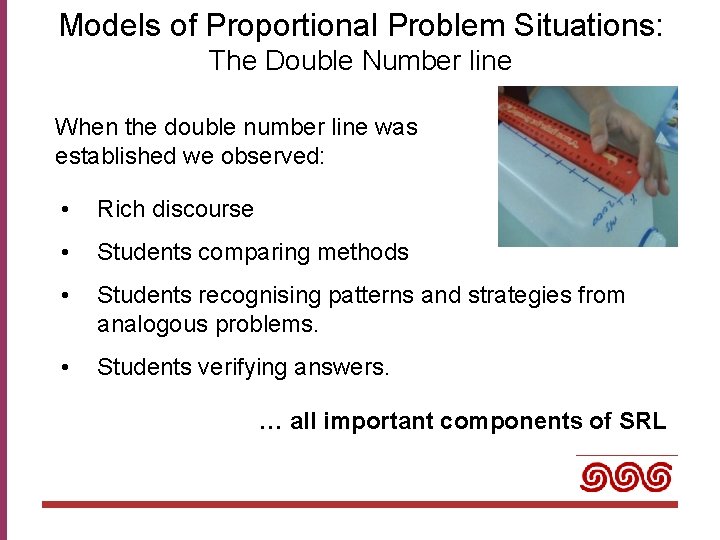 Models of Proportional Problem Situations: The Double Number line When the double number line