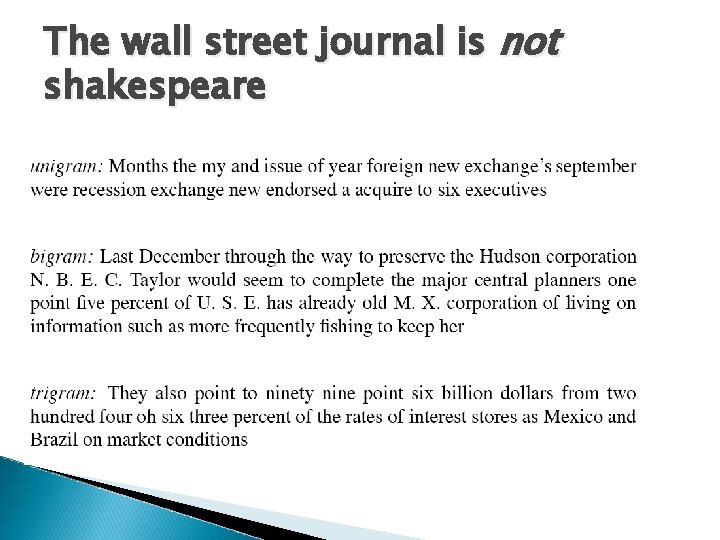 The wall street journal is not shakespeare 