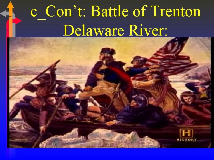 c_Con’t: Battle of Trenton Delaware River: c_Con’t: Battle of Trenton Delaware River: