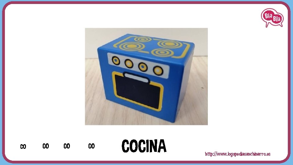 CO CO COCINA http: //www. logopediasanchinarro. es 