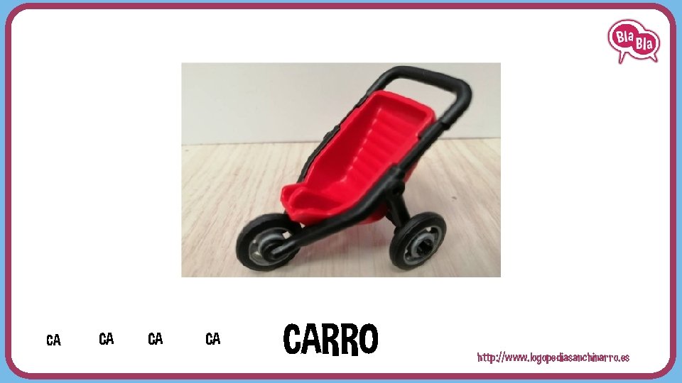 CA CA CARRO http: //www. logopediasanchinarro. es 