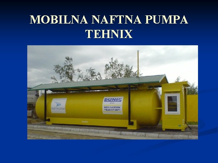 MOBILNA NAFTNA PUMPA TEHNIX 