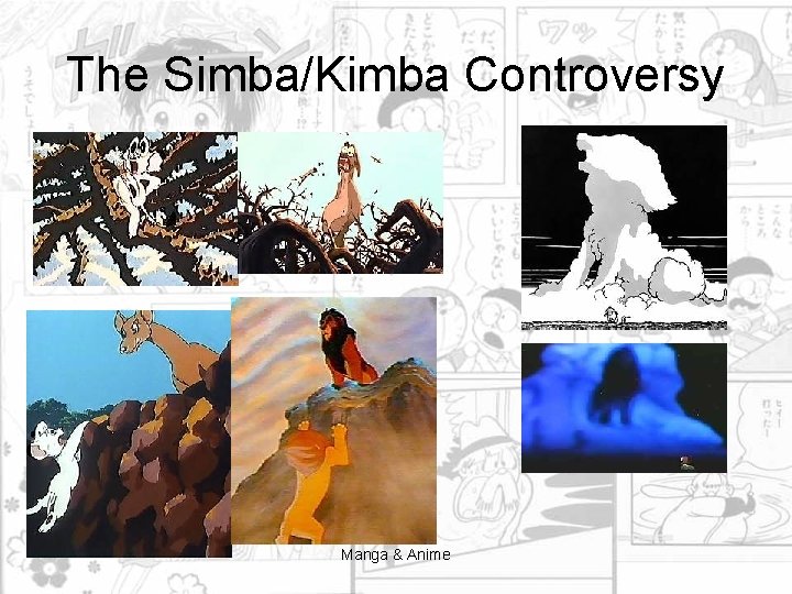 The Simba/Kimba Controversy Manga & Anime 