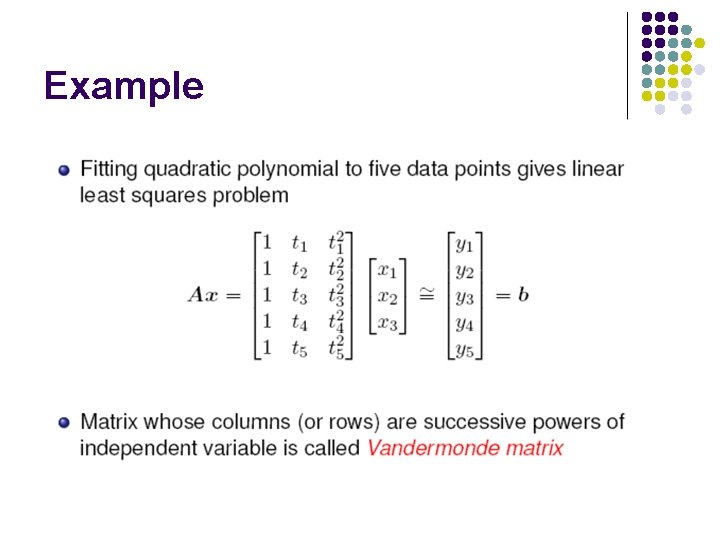 Example Example