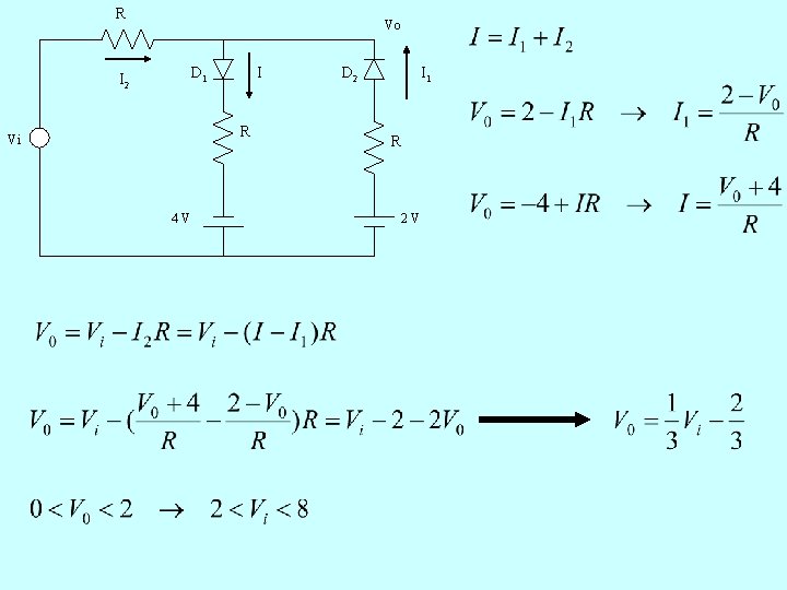 R Vo D 1 I 2 I R Vi 4 V D 2 I