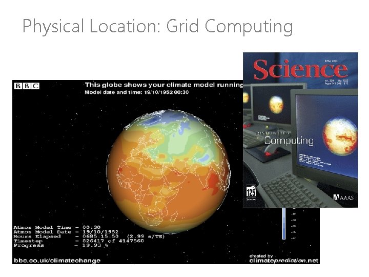 Physical Location: Grid Computing 