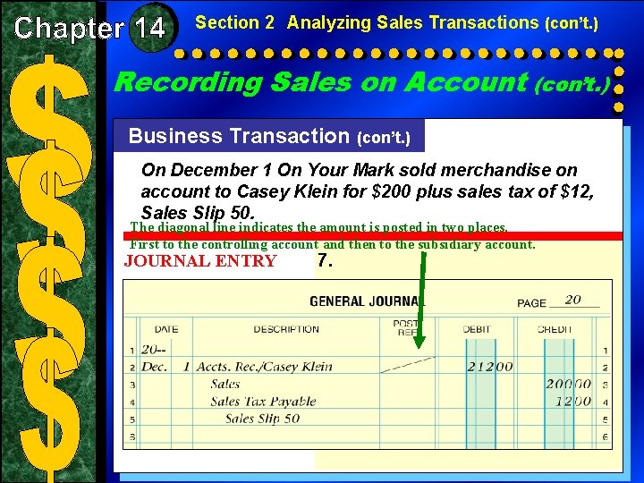 Section 2 Analyzing Sales Transactions (con’t. ) Recording Sales on Account (con’t. ) Business Section 2 Analyzing Sales Transactions (con’t. ) Recording Sales on Account (con’t. ) Business